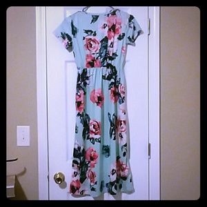Kids floral maxi dress
